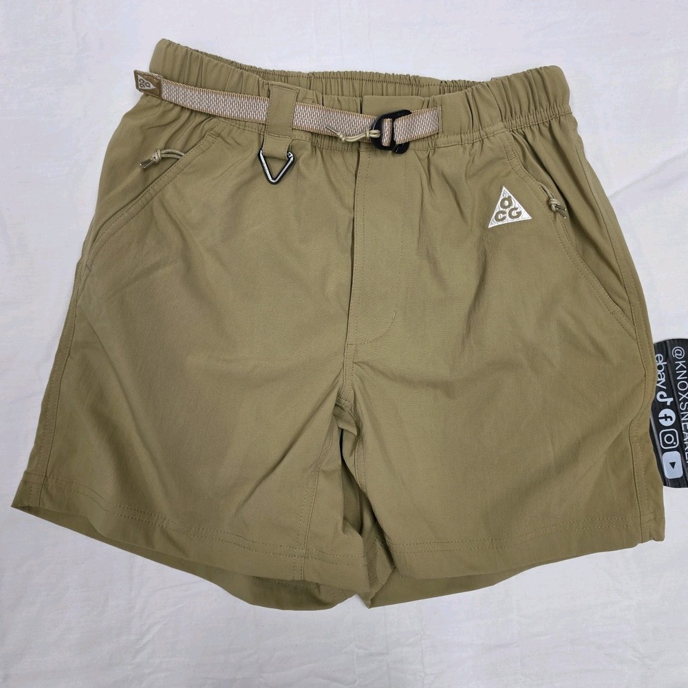 Nike ACG Hiking Shorts Loose Fit Parachute Beige FN2430-297 Men's Size XSmall